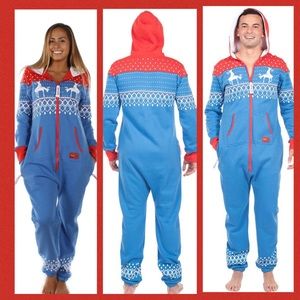 TIPSY ELVES Reindeer First Date One Piece Jumpsuit